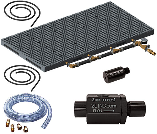 Complete Vacuum Workholding System with Air Venturi Vacuum Pump